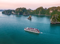 Vịnh Lan Hạ - Hành trình 3N 2Đ trên du thuyền sang trọng Heriatge Cruise