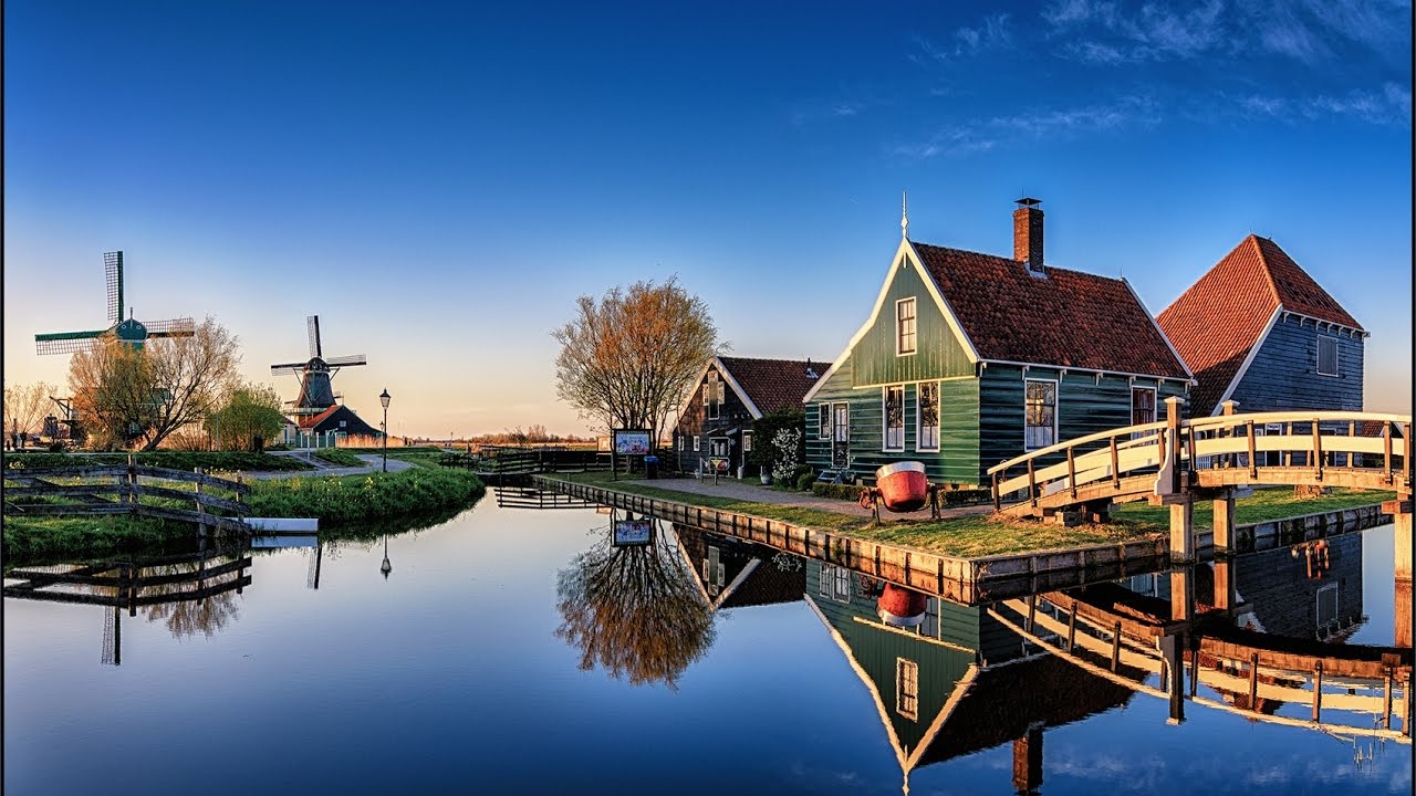 Zaanse Schans, làng cối xay gió