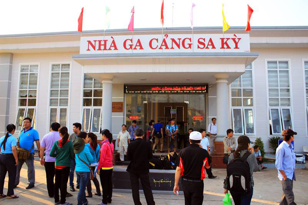Nhà ga cảng Sa Kỳ - Khanh Travel